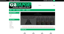 Desktop Screenshot of g2vapor.com